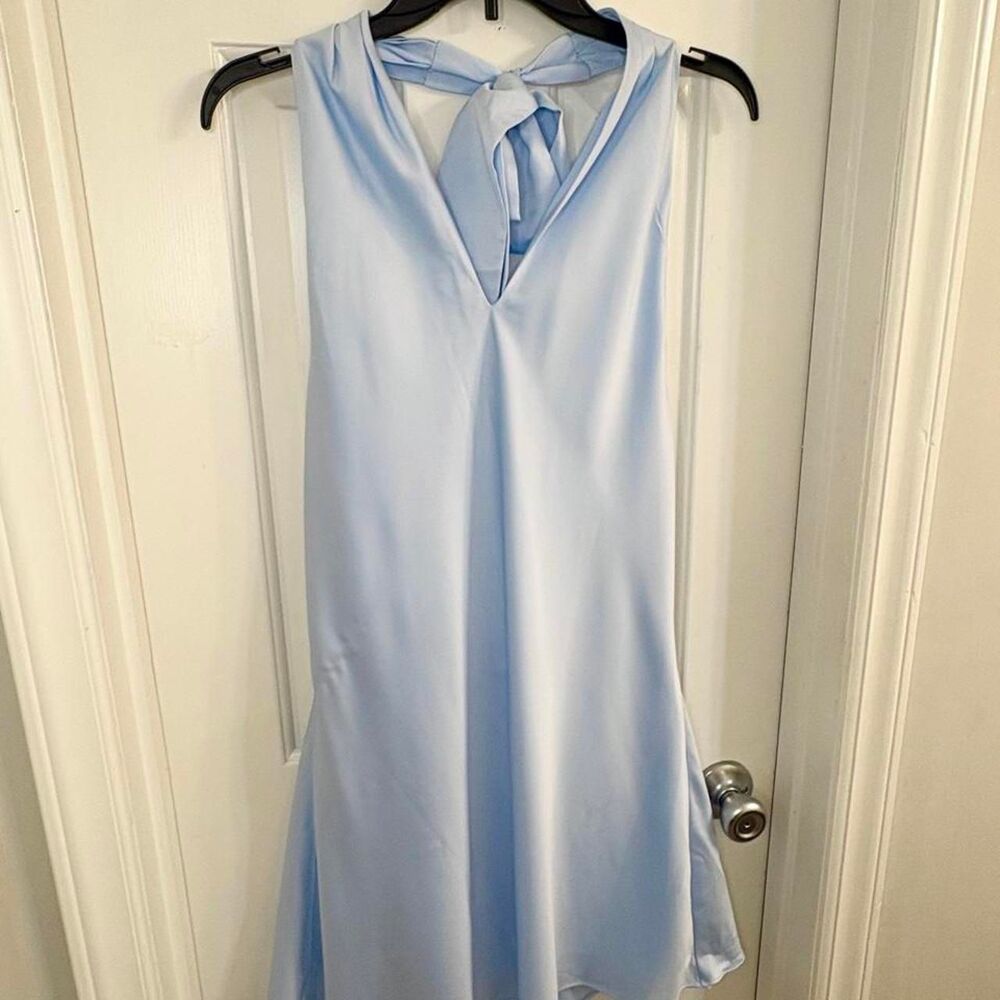 Homecoming Wild fable preppy medium summer Blue semiformal party wedding Dress